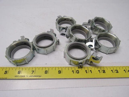 Crouse Hinds Co GLL5 1-1/2" Grounding Bushing W/Insulated Throat Lot of 7