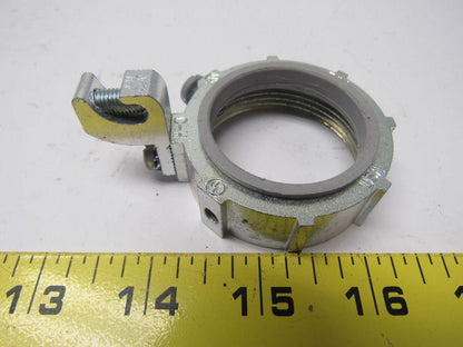 Crouse Hinds Co GLL5 1-1/2" Grounding Bushing W/Insulated Throat Lot of 7
