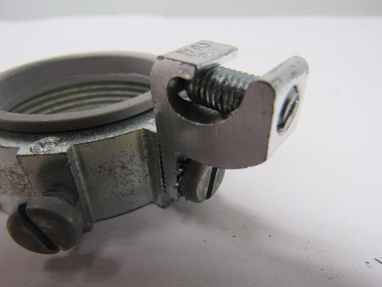 Crouse Hinds Co GLL5 1-1/2" Grounding Bushing W/Insulated Throat Lot of 7