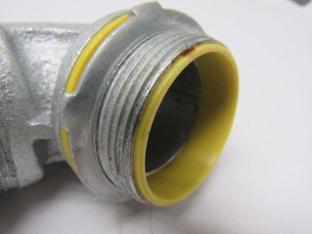 Crouse Hinds Co LBT15090GC 1-1/2" 90° Grounded Liquidtight Connector Lot of 2
