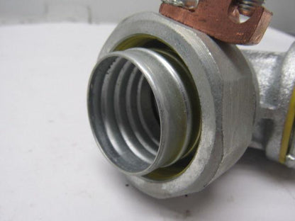 Crouse Hinds Co LBT15090GC 1-1/2" 90° Grounded Liquidtight Connector Lot of 2