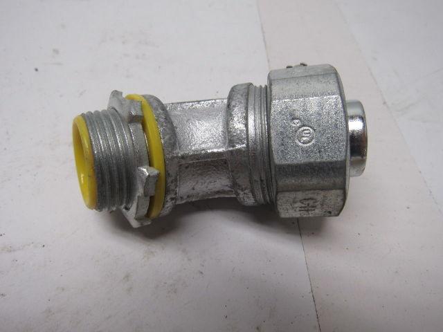 Crouse Hinds Co LTB7545GC 3/4"  45° Connector Ground Lug Insulated Lot of 10