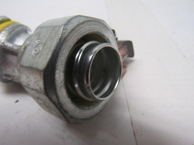 Crouse Hinds Co LTB7545GC 3/4"  45° Connector Ground Lug Insulated Lot of 10