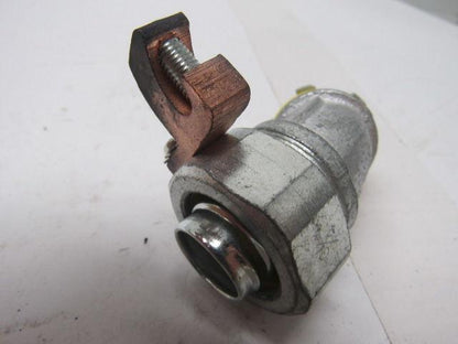 Crouse Hinds Co LTB7545GC 3/4"  45° Connector Ground Lug Insulated Lot of 10