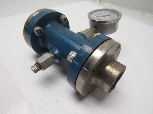 OPW Inline Pressure Monitoring Bladder Coupling 1" NPT Or Flange Mount 0-100 PSI