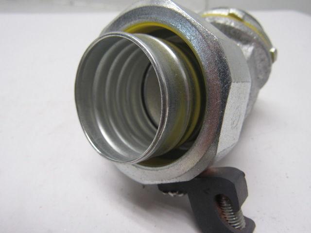 Crouse Hinds Co LTB15045GC 1-1/2" 45° Grounded Liquidtight Connector Lot of 2