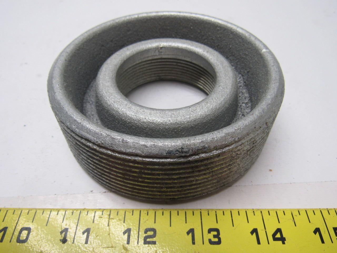 Crouse Hinds Co RE106 Conduit Hub Reducers 4 x 2" Lot of 2