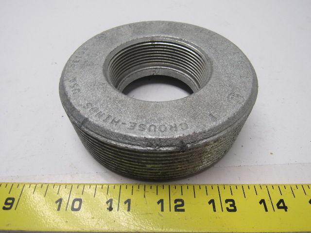Crouse Hinds Co RE106 Conduit Hub Reducers 4 x 2" Lot of 2