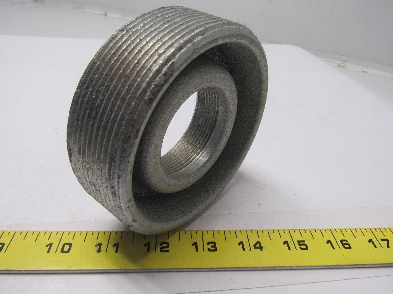 Crouse Hinds Co RE106 Conduit Hub Reducers 4 x 2" Lot of 2