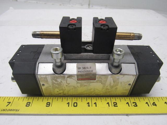 Origa S9 581S-3 5/2 Double Electric Solenoid Valve W/O Solenoids