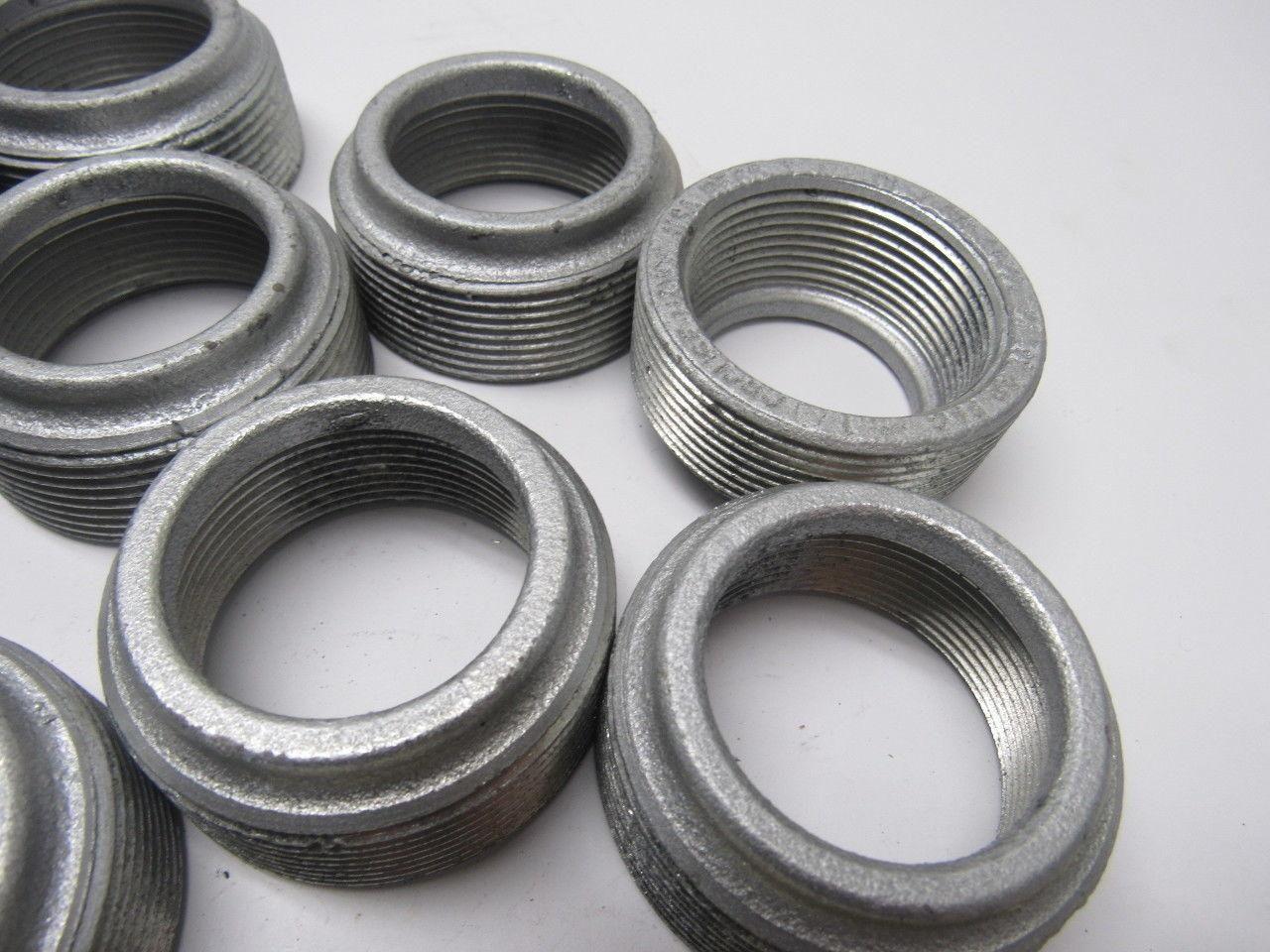 Crouse Hinds Co RE65 Conduit Hub Reducers 2" x 1-1/2" Lot of 11
