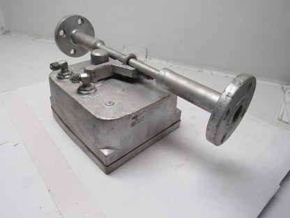W&T Varea-Meter 4-1/4" SS Flange Mount Inline Pneumatic Transmitter 10-100%