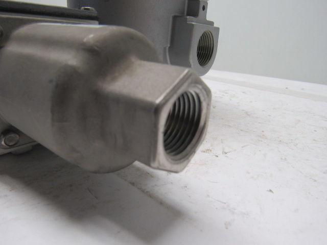 United Electric H122K-S157B Pressure Differential Sensor 10-100 PSID 480V