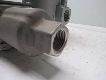 United Electric H122K-S157B Pressure Differential Sensor 10-100 PSID 480V