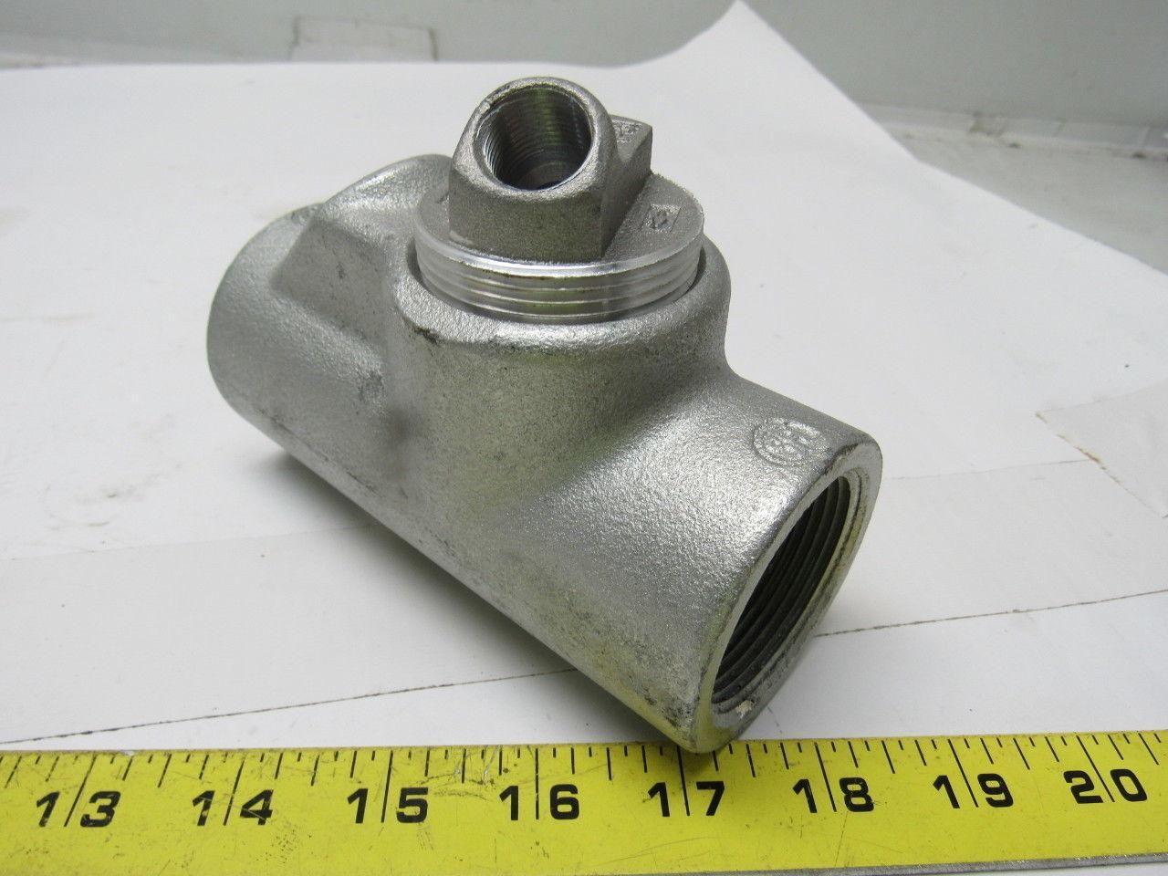 Crouse Hinds Co EYD56 1-1/2" Sealing Fitting w/Drain Hazardous Location