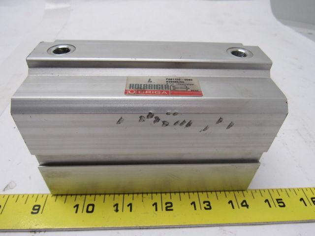 Hoerbiger Origa PA61100-0080 Aluminum Body Dbl.Acting 80mm Stroke Air Cylinder