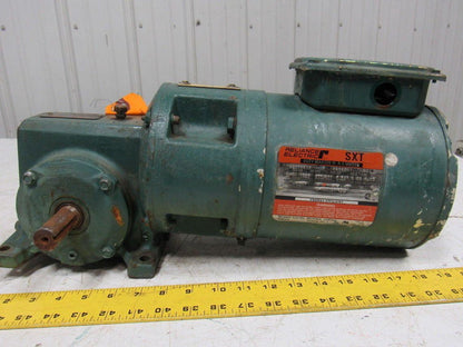 Dodge Reliance 56WM16A Gearmotor 50:1 Reducer 3/4Hp 230/460V 3PH 56C Dual Output