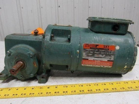 Dodge Reliance 56WM16A Gearmotor 50:1 Reducer 3/4Hp 230/460V 3PH 56C Dual Output
