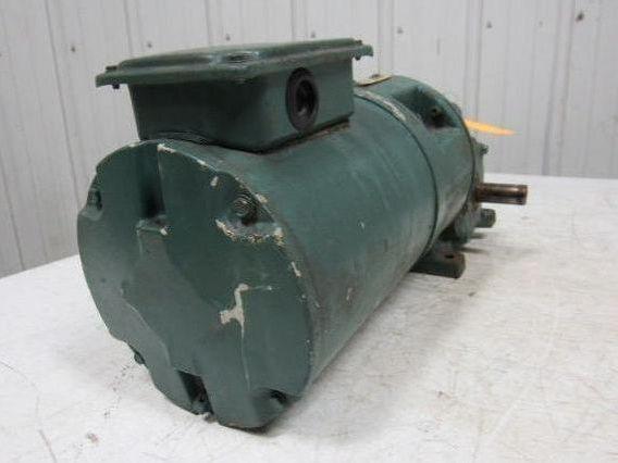 Dodge Reliance 56WM16A Gearmotor 50:1 Reducer 3/4Hp 230/460V 3PH 56C Dual Output