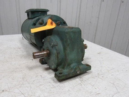 Dodge Reliance 56WM16A Gearmotor 50:1 Reducer 3/4Hp 230/460V 3PH 56C Dual Output