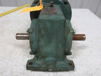 Dodge Reliance 56WM16A Gearmotor 50:1 Reducer 3/4Hp 230/460V 3PH 56C Dual Output