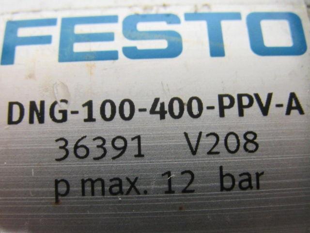 Festo DNG-100-400-PPV-A Pneumatic Air Cylinder 100mm Bore 400mm Stroke
