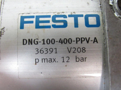 Festo DNG-100-400-PPV-A Pneumatic Air Cylinder 100mm Bore 400mm Stroke