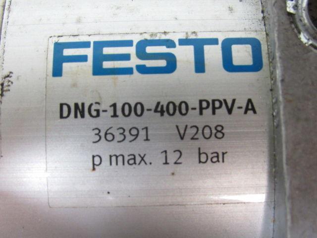 Festo DNG-100-400-PPV-A Pneumatic Air Cylinder 100mm Bore 400mm Stroke