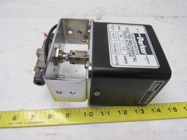 Parker 4Z-B6LJ-M-EA-C3 Model EA Electro-Mechanical Ball Valve Actuator 115V