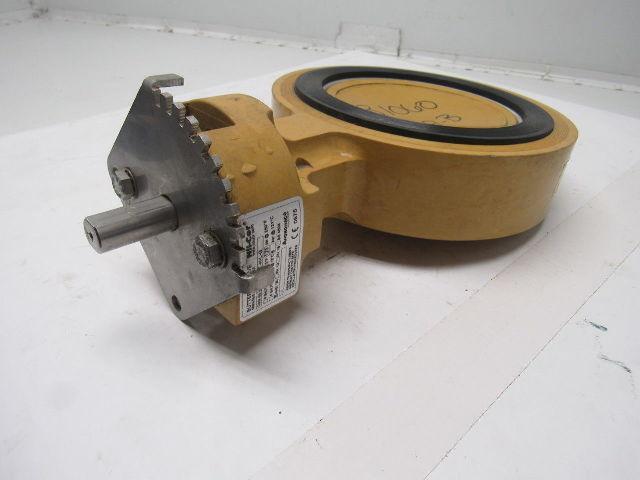 Andronaco NII-Cor 310-W-T-H-L-G 6" Butter Fly Valve