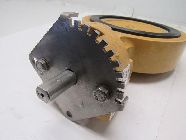 Andronaco NII-Cor 310-W-T-H-L-G 6" Butter Fly Valve