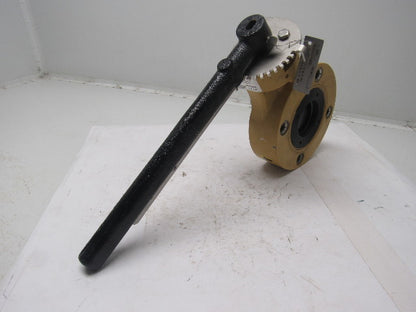 Andronaco NII-Cor 3-31HD-L-T-H-L 6" Butter Fly Valve W/Handle