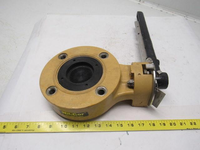 Andronaco NII-Cor 3-31HD-L-T-H-L 6" Butter Fly Valve W/Handle