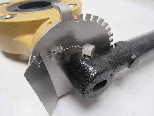 Andronaco NII-Cor 3-31HD-L-T-H-L 6" Butter Fly Valve W/Handle