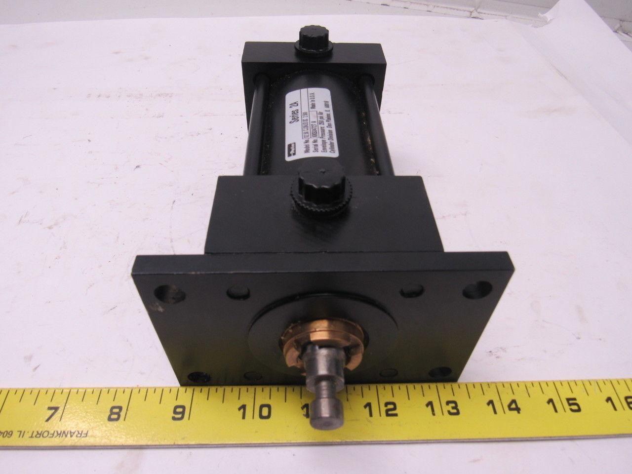 Parker CJ2AUS13C Series 2A 2-1/2" Stroke 5/8" Rod Air Cylinder Button Head Rod