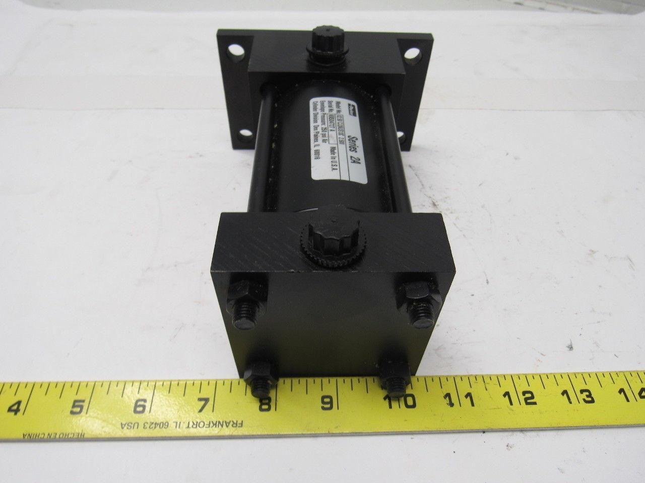 Parker CJ2AUS13C Series 2A 2-1/2" Stroke 5/8" Rod Air Cylinder Button Head Rod