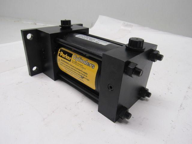 Parker CJ2AUS13C Series 2A 2-1/2" Stroke 5/8" Rod Air Cylinder Button Head Rod