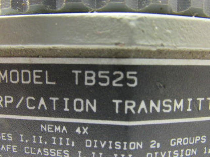 ABB TBI-Bailey TB525 Two Wire ORP/Cation Conductivity Transmitter