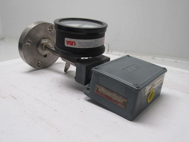 SOR 74V1-K117-M2-CIA-YY Adj. Dead Band Pressure Switch Flange  See Description