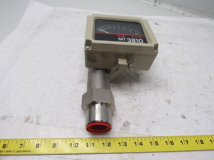 Brooks 3810A13A1RAA1A1 Metal Tube Variable Area Flowmeter 1" NPT