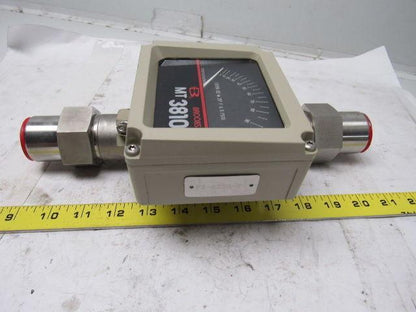 Brooks 3810A13A1RAA1A1 Metal Tube Variable Area Flowmeter 1" NPT