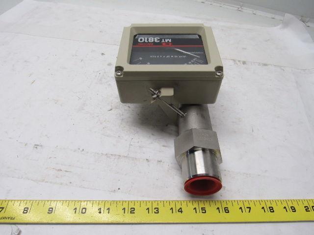Brooks 3810A13A1RAA1A1 Metal Tube Variable Area Flowmeter 1" NPT