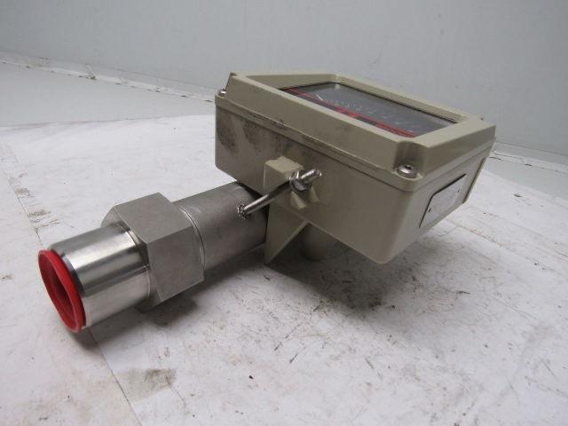 Brooks 3810A13A1RAA1A1 Metal Tube Variable Area Flowmeter 1" NPT