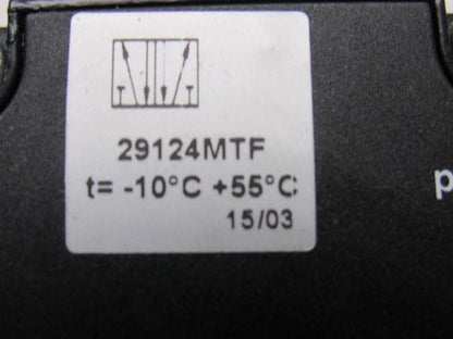 Parker 29124MTF I.S.O. Directional Control Solenoid Valve