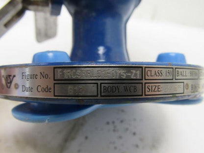 Quadrant F1RCSRRL01F075-Z1 Class 150 Flanged Ball Valve 3/4" Lot of 2