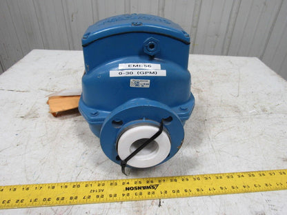 FOXBORO 2802-SABA-TB Magnetic Flowtube 2" Rebuilt Calibrated 0-30GPM W/ Cert.