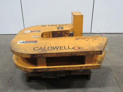 CALDWELL 825-10-22 10 TON 20,000 LB C-Hook Coil Hook Lifter Handler Upender