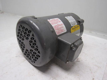 Baldor VW3538 1/2 Hp. 3 Ph. 60 Hz. 1725 RPM 5/8" Shaft Motor 56C Face Mount
