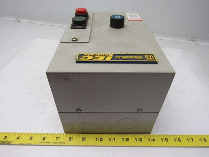 Square D LEDSUD2536G6 IEC Controls Enclosed Motor Starter 120V 60HZ