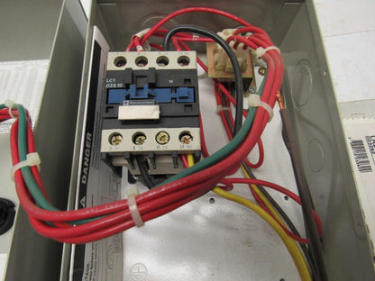 Square D LEDSUD2536G6 IEC Controls Enclosed Motor Starter 120V 60HZ